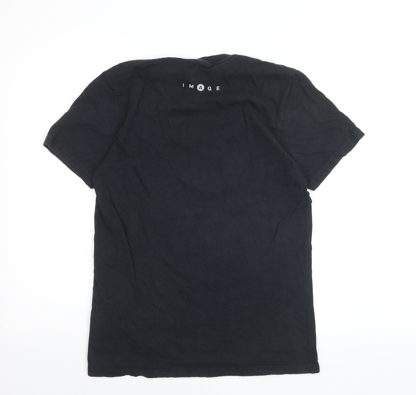 Fox Racing Men's Black Graphic Cotton T-Shirt Size S