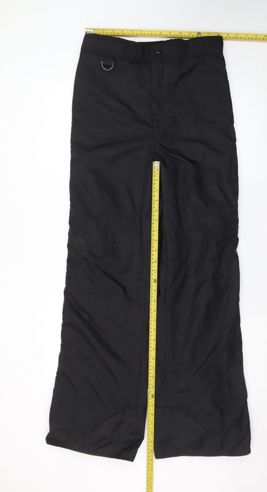 Rawik Men's Black Snow Pants M Water Resistant Winter Trousers