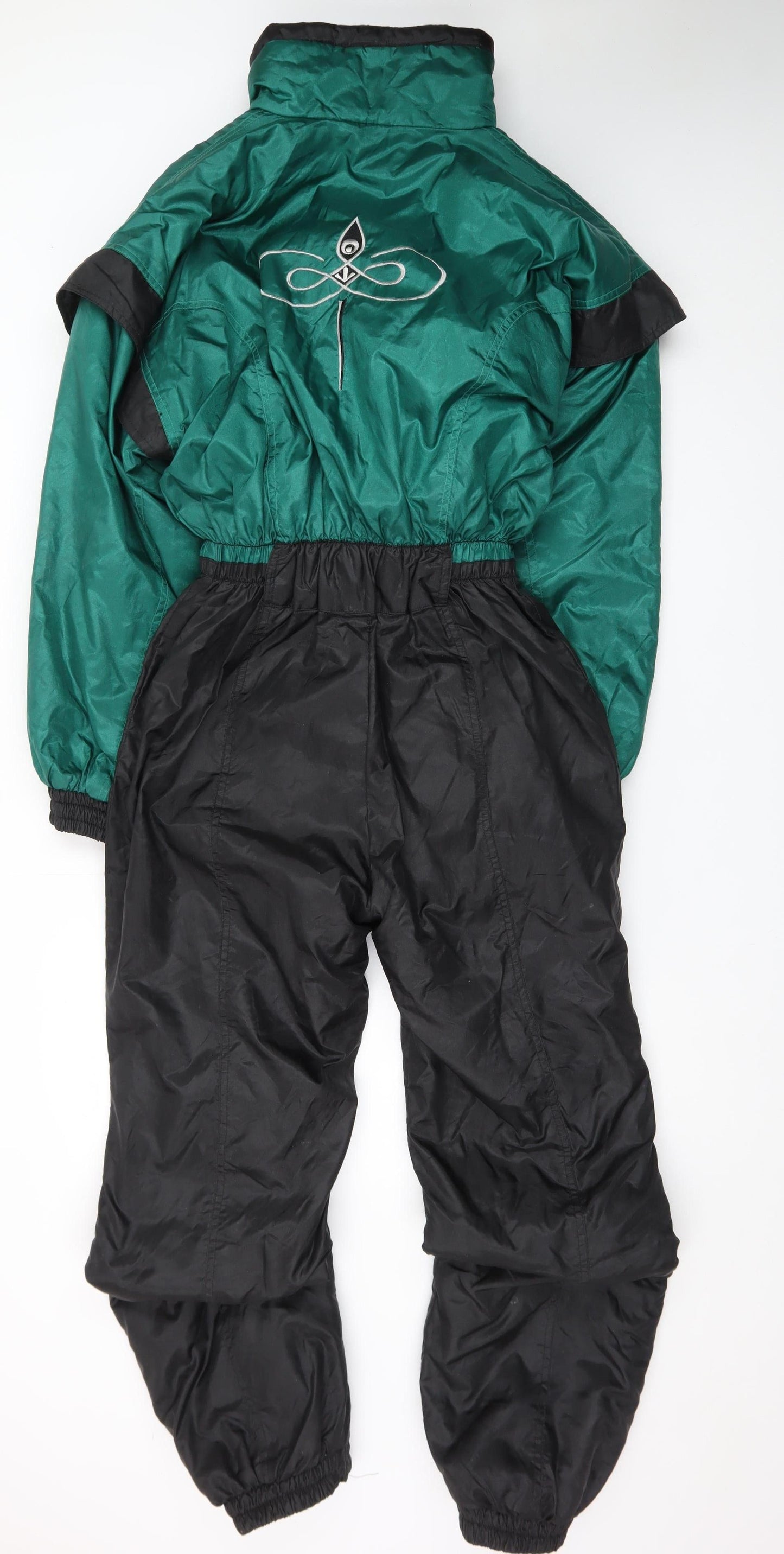 Nevada Unisex Green Black Padded Snow Pants Ski Suit Size 5-6