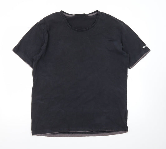 Peter Storm Men's Black XL Crew Neck Cotton T-Shirt