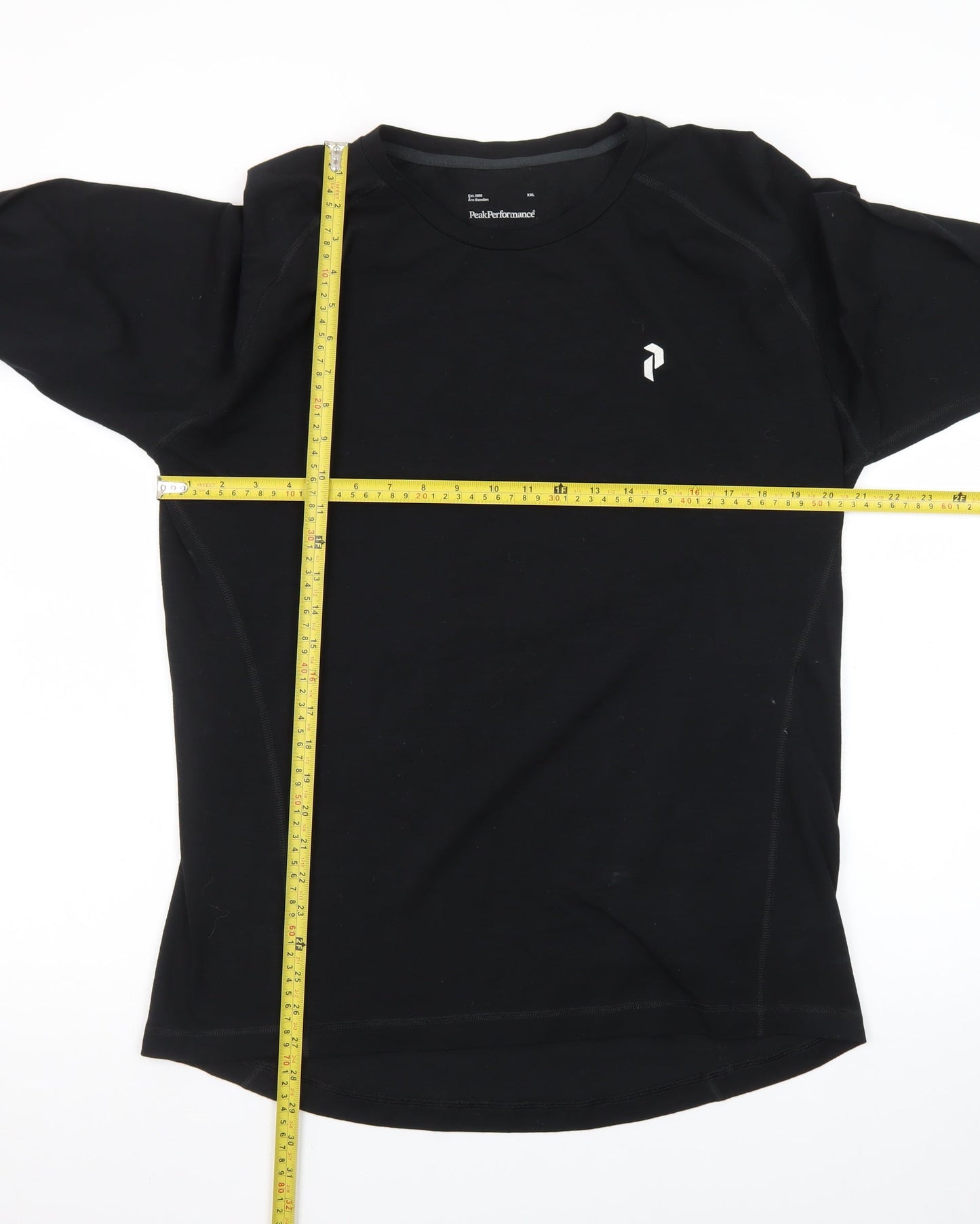 PeakPerformance Men's Black Long Sleeve Sports T-Shirt XXL