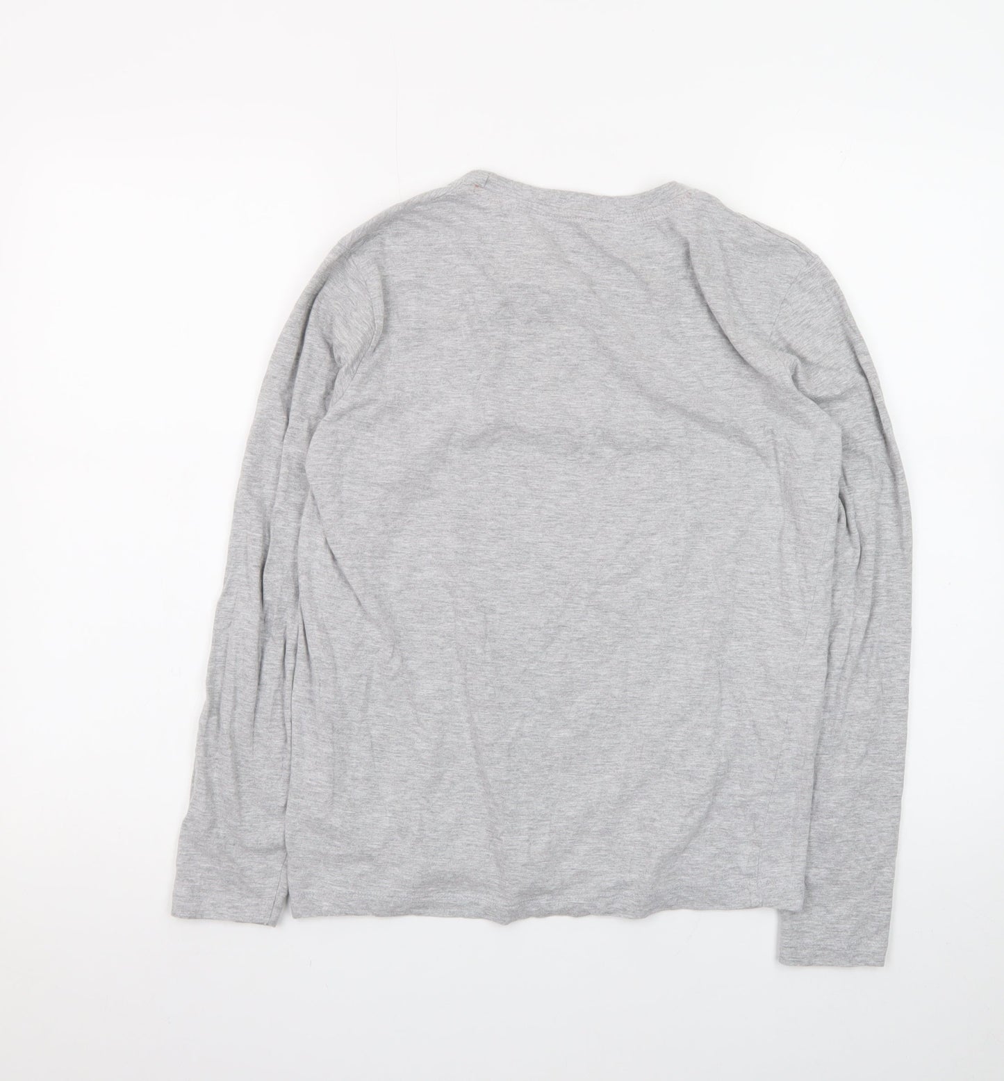 Threadbare Women’s Grey Long Sleeve Funny Avocado T-Shirt Size 10