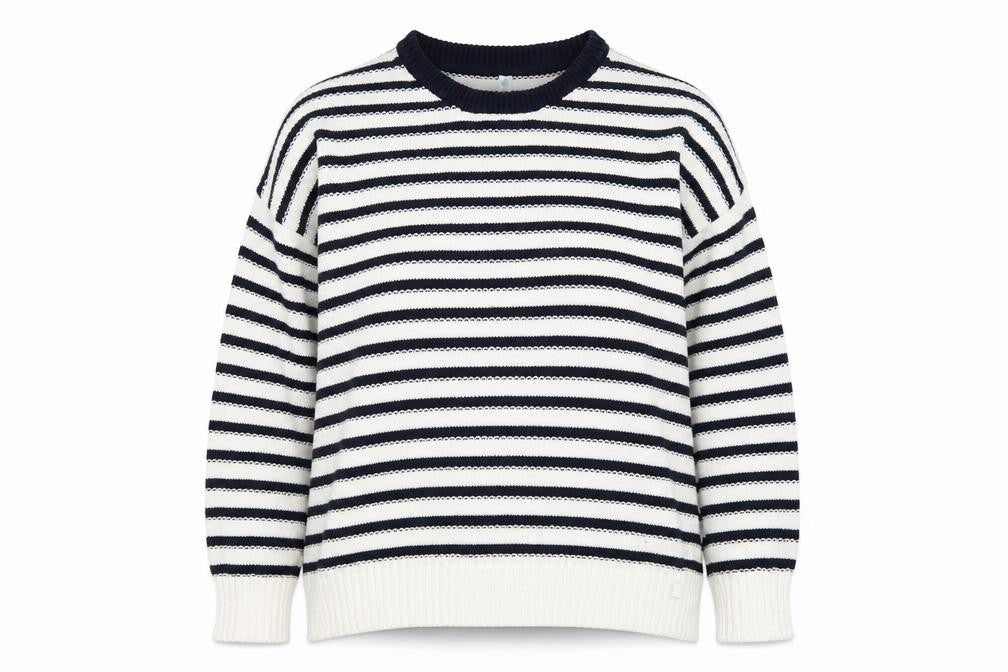 Seasalt Women’s Multicoloured Striped Cotton Jumper Size 16