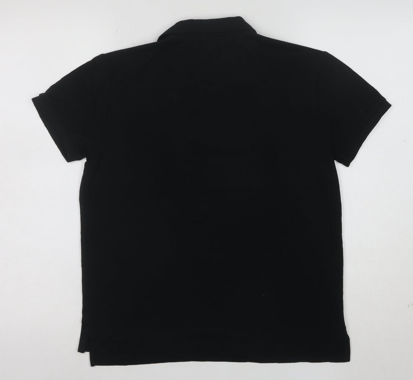 Ralph Lauren Men's Black Classic Fit Earth Polo Shirt M