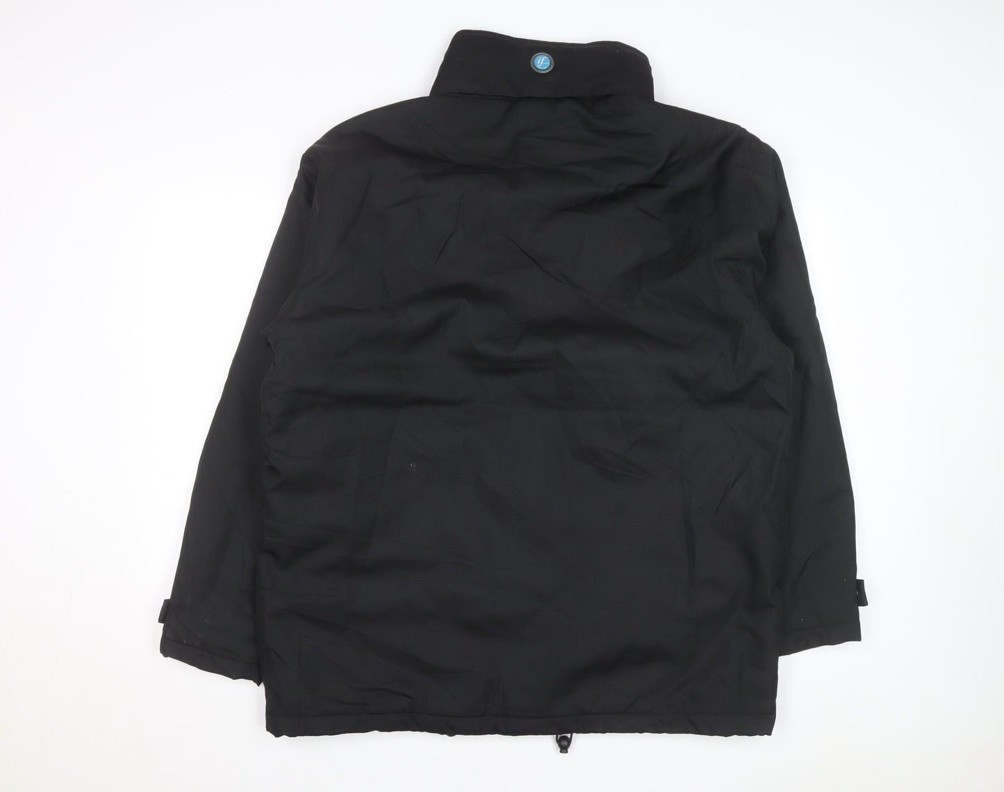 If... Men's Black L Waterproof Padded Jacket Winter Coat