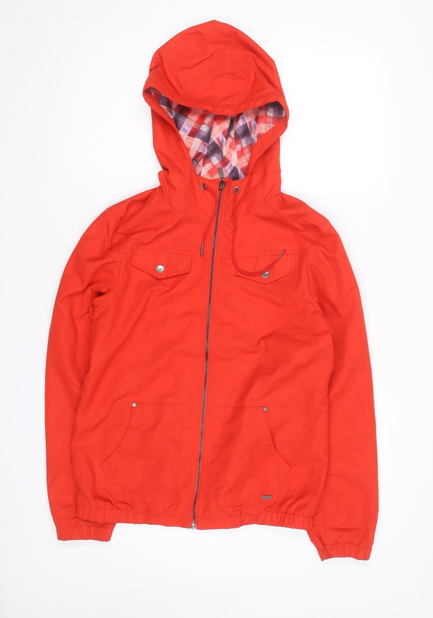 Empyre Men's Red Hooded Windbreaker Jacket Medium Cotton Casual