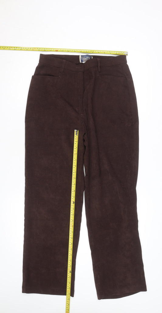 Tradition Country Collection Women's Brown Corduroy Trousers Size 14