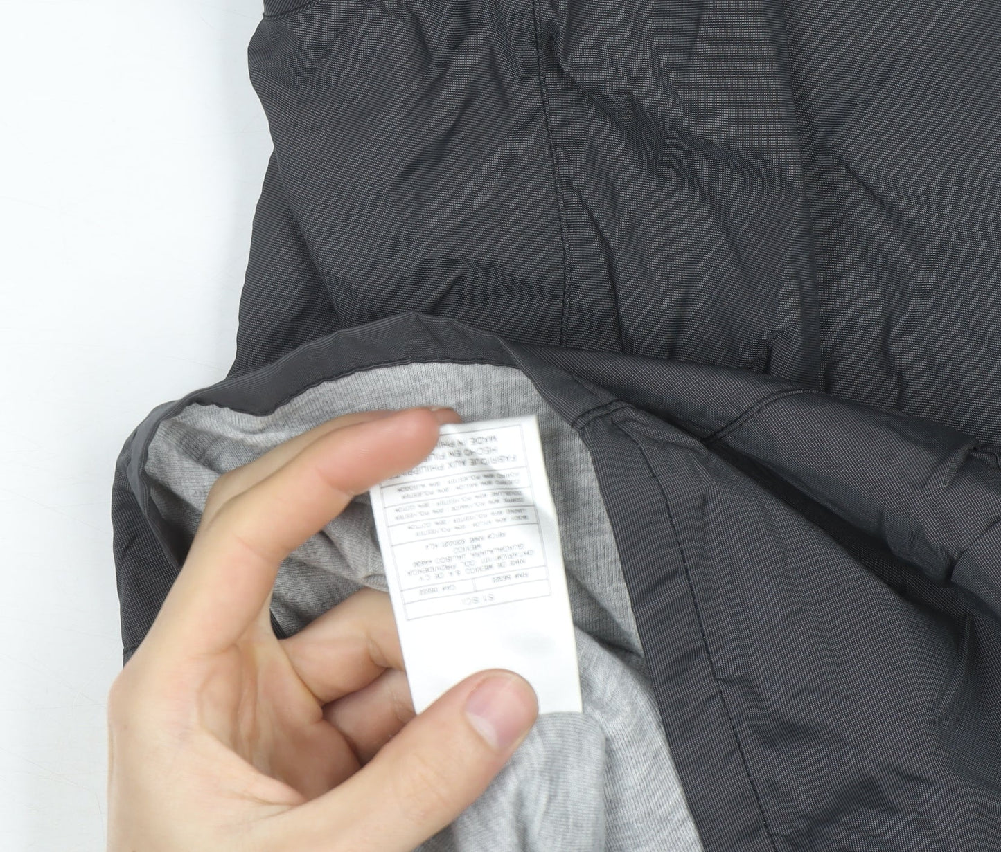 Nike Women's Grey Hooded Windbreaker Jacket Size 10 Lightweight