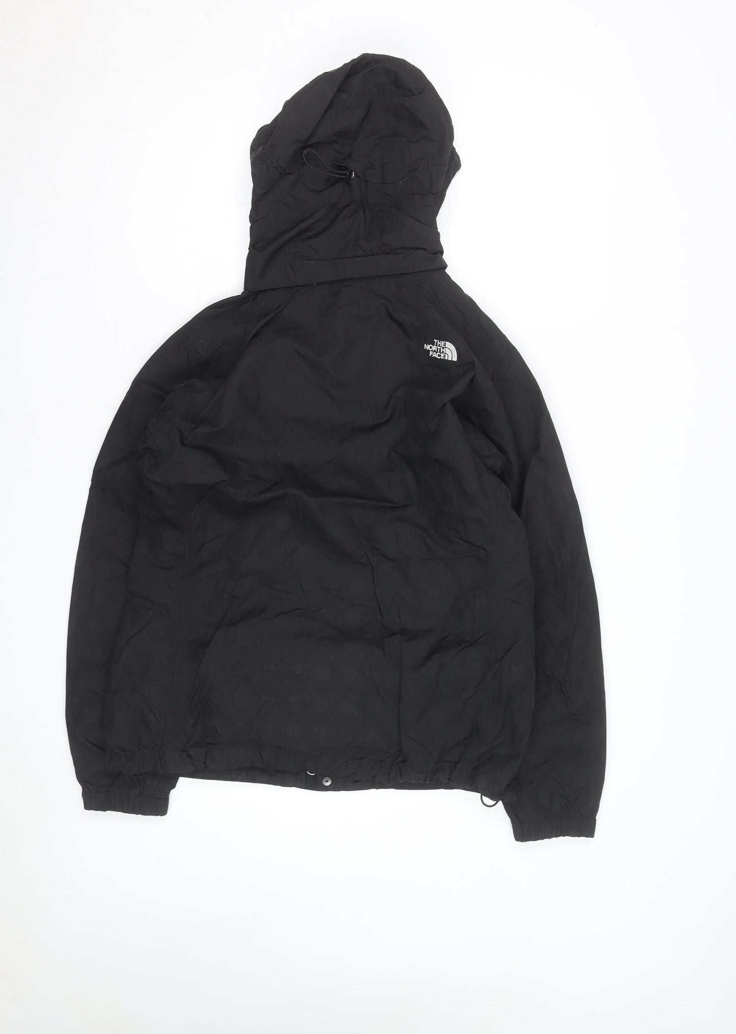 The North Face Women's Black Hooded Waterproof Parka Jacket M