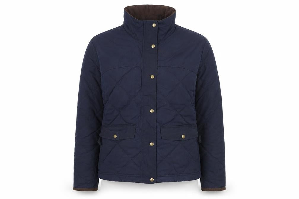 L.L.Bean Women’s Blue Quilted Down Jacket Size L Regular