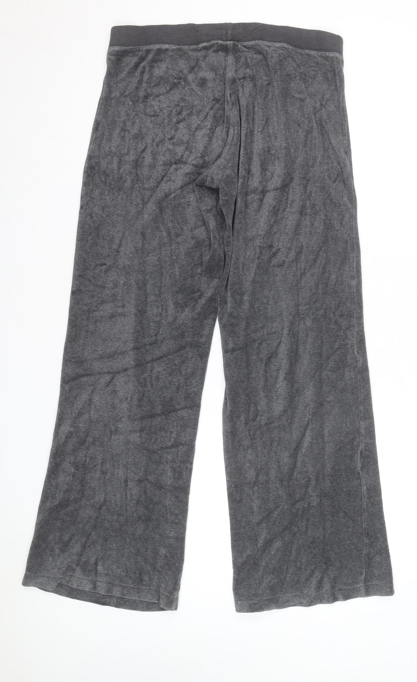 GAP Women’s Grey Jersey Wide-Leg Sweatpants Size S