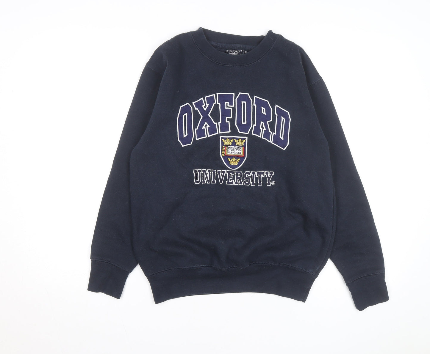 Oxford University Men’s Blue XS Pullover Sweatshirt