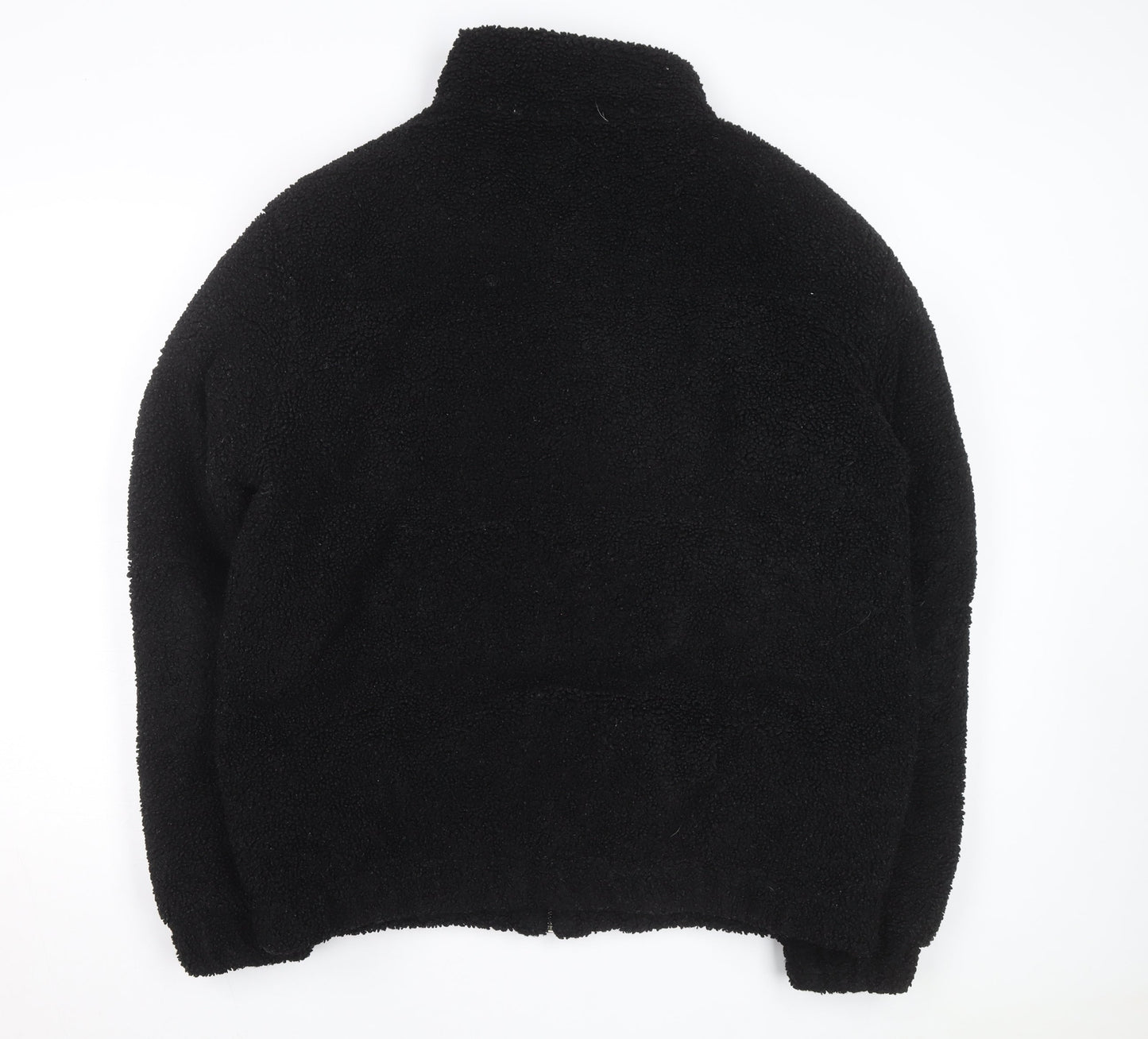 Saint + Sinner Men's Black Fleece Full Zip Jacket Size L