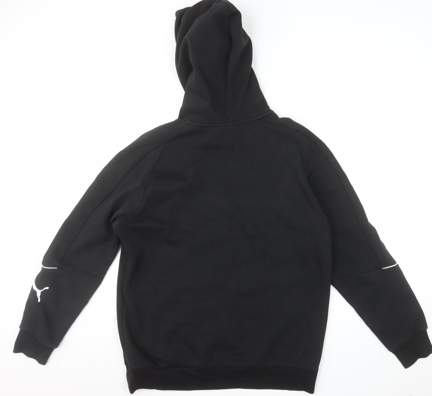 Puma Men's Black Pullover Hoodie M Regular Fit Sportswear