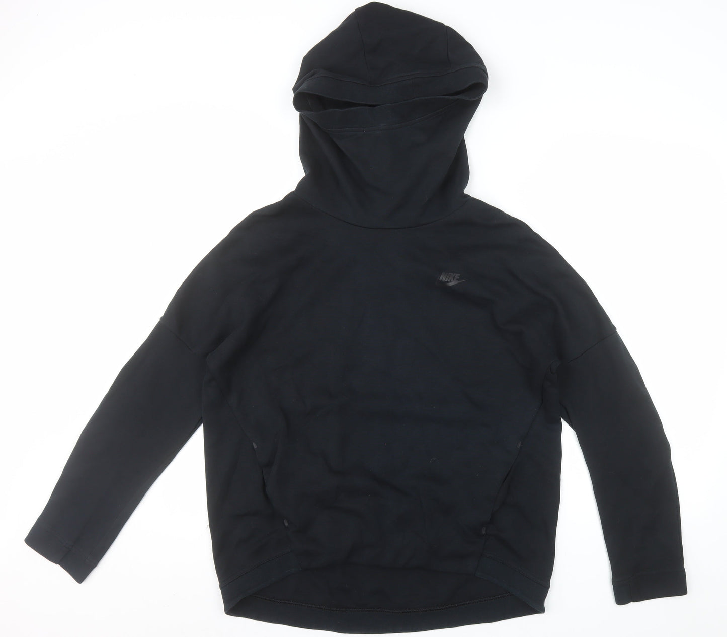 Nike Men's Black Pullover Hoodie Medium Regular Fit Sportswear