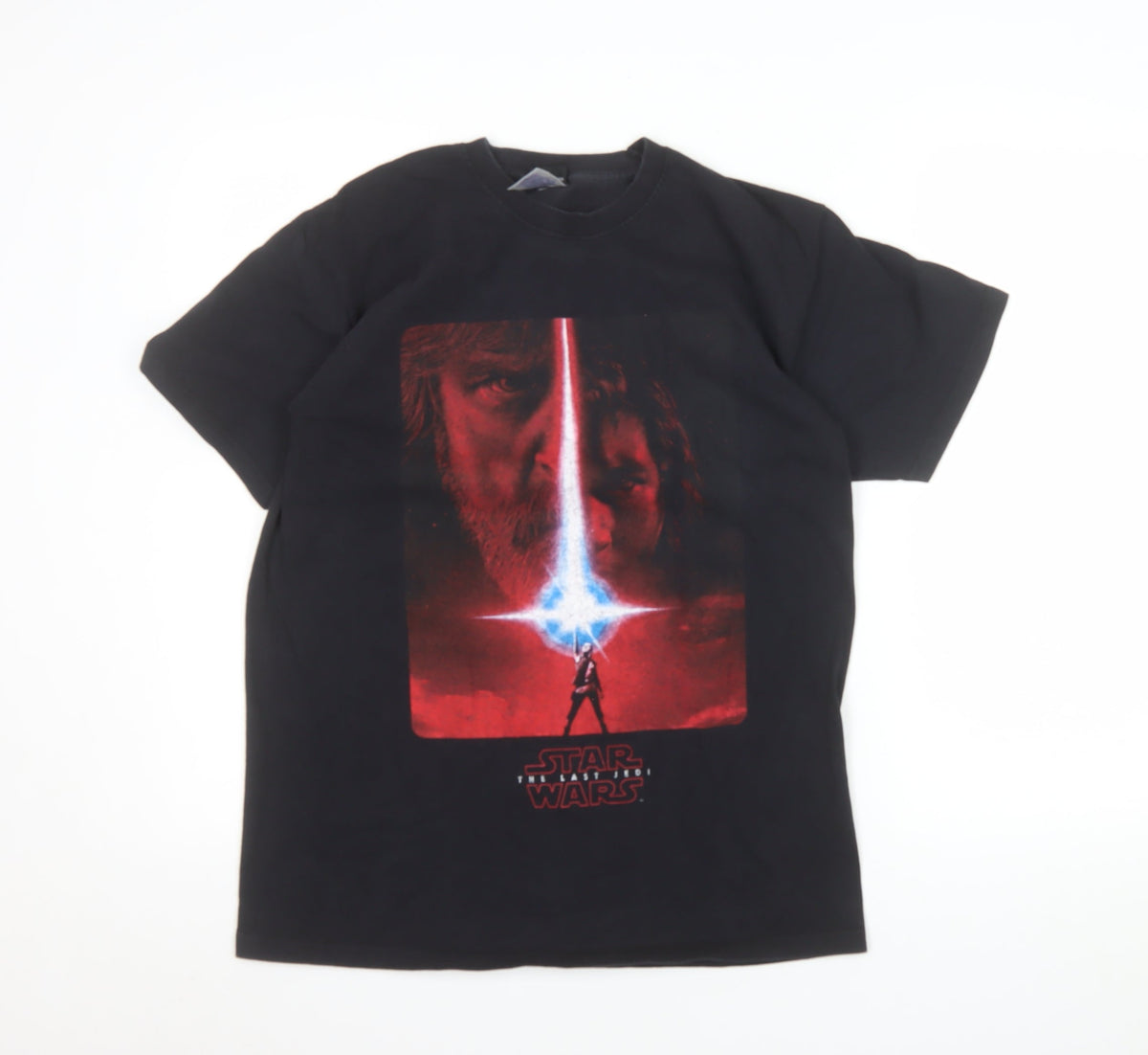 Star Wars Black Men's M Graphic T-Shirt The Last Jedi