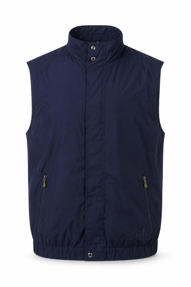 North End Men's Blue Regular Fit Polyester Bodywarmer Size M