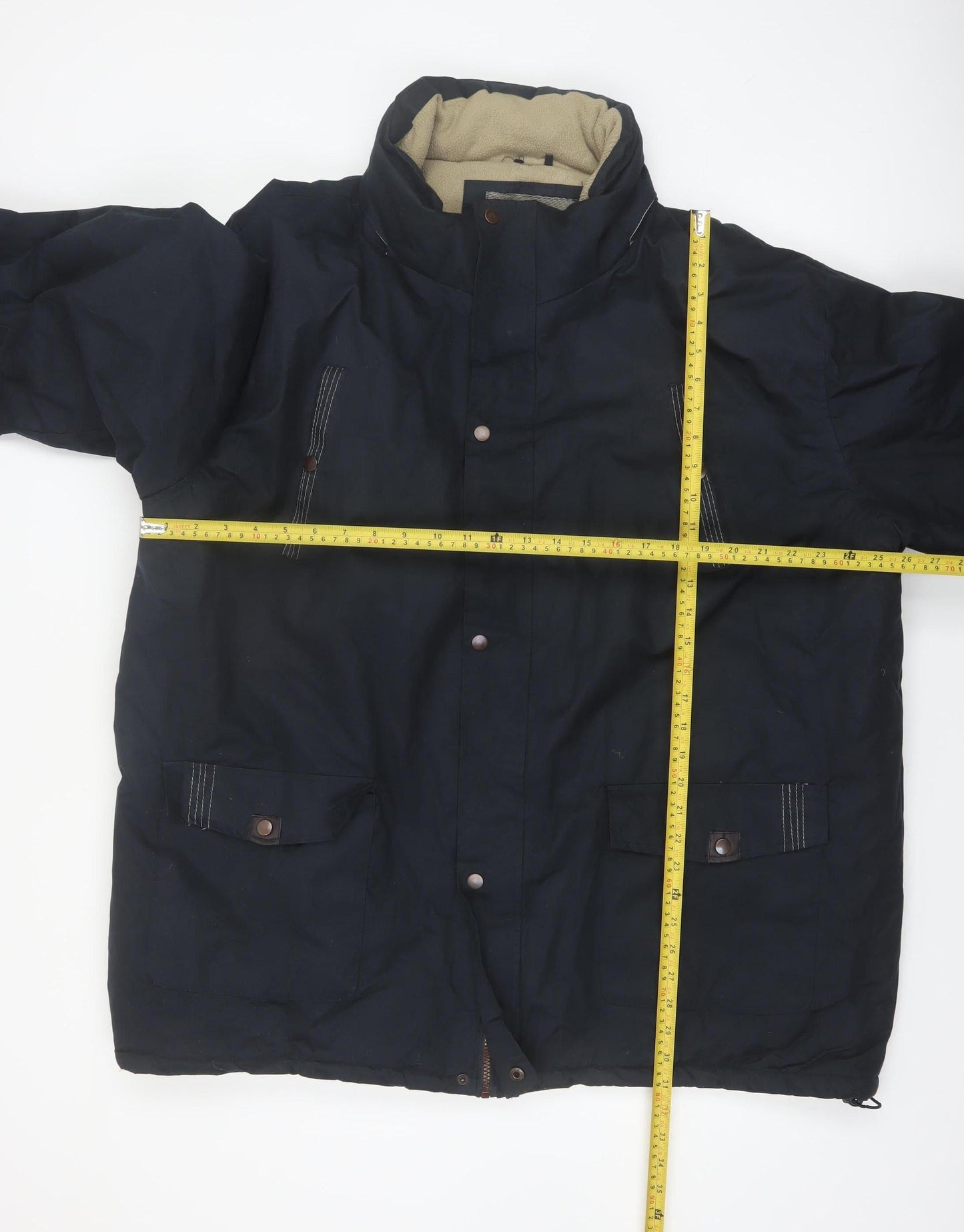 Atlas For Men Navy 4XL Winter Parka Jacket Men's Outdoor Coat