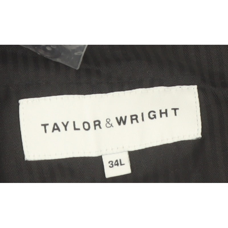 Additional view of Taylor & Wright Men's Blue 34L Dress Pants Formal Trousers