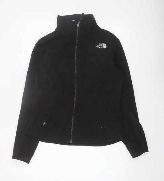 The North Face Women's Black Softshell Windproof Jacket M