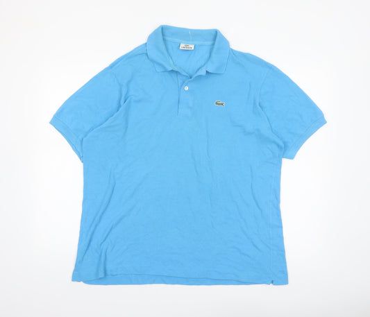 Lacoste Men's Blue XL Classic Cotton Polo Shirt
