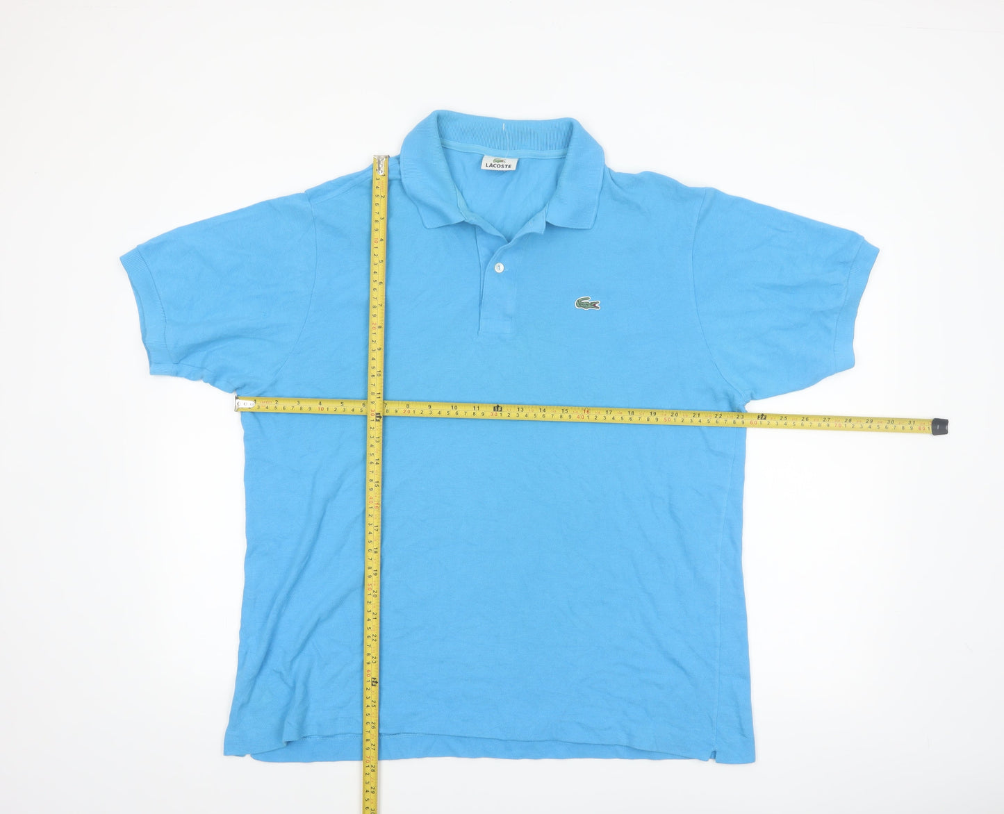 Lacoste Men's Blue XL Classic Cotton Polo Shirt