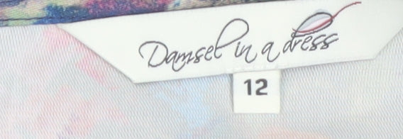 Damsel in a Dress Women’s Multicoloured Floral Sheath Dress Size 12