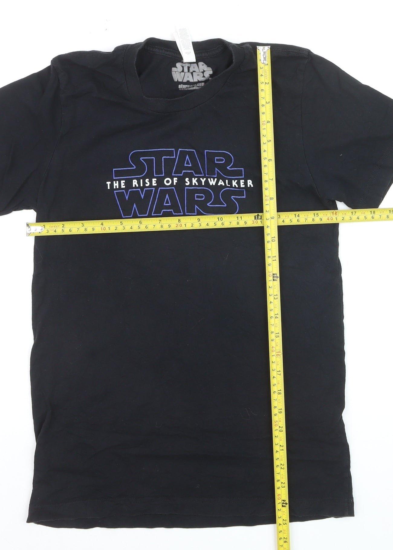 Bella + Canvas Men’s Black Star Wars Rise of Skywalker T-Shirt M