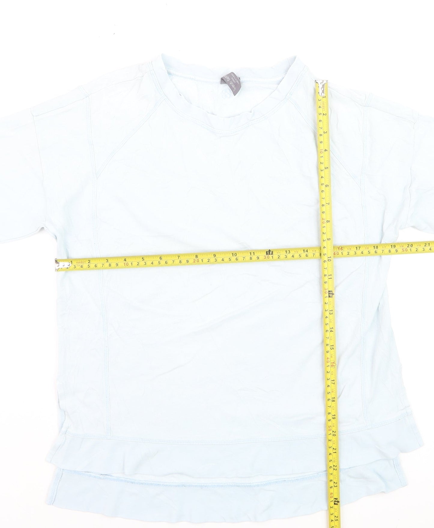 Sweaty Betty Women’s Blue XS Pullover Sweatshirt Raglan Long Sleeve Top