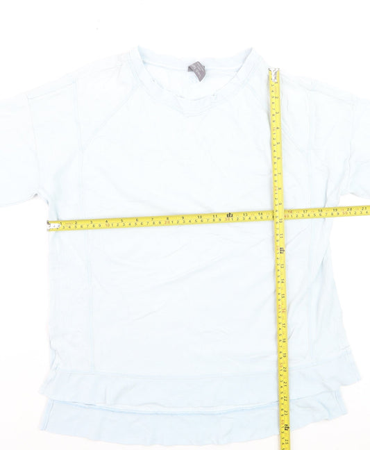 Sweaty Betty Women’s Blue XS Pullover Sweatshirt Raglan Long Sleeve Top