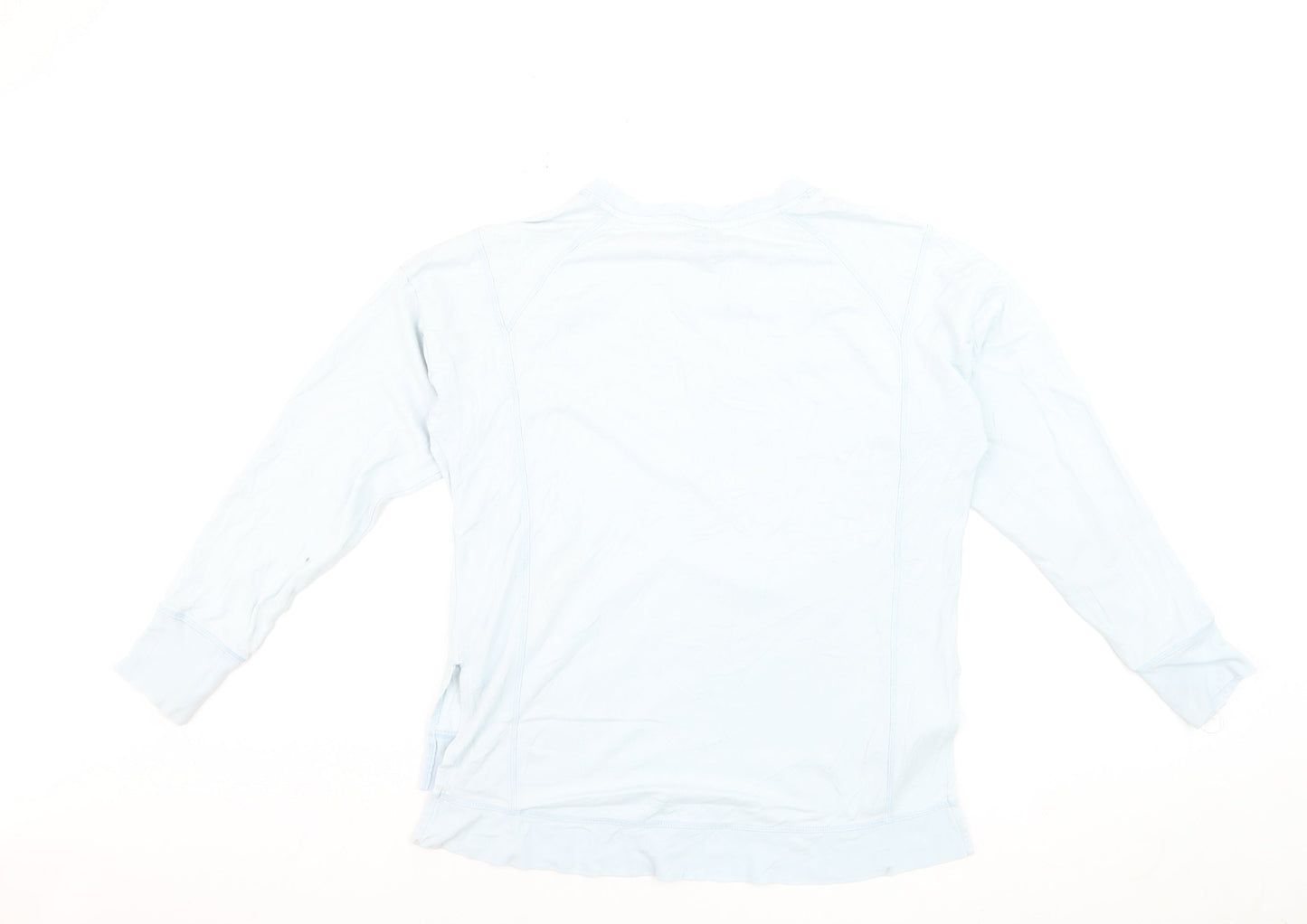 Sweaty Betty Women’s Blue XS Pullover Sweatshirt Raglan Long Sleeve Top