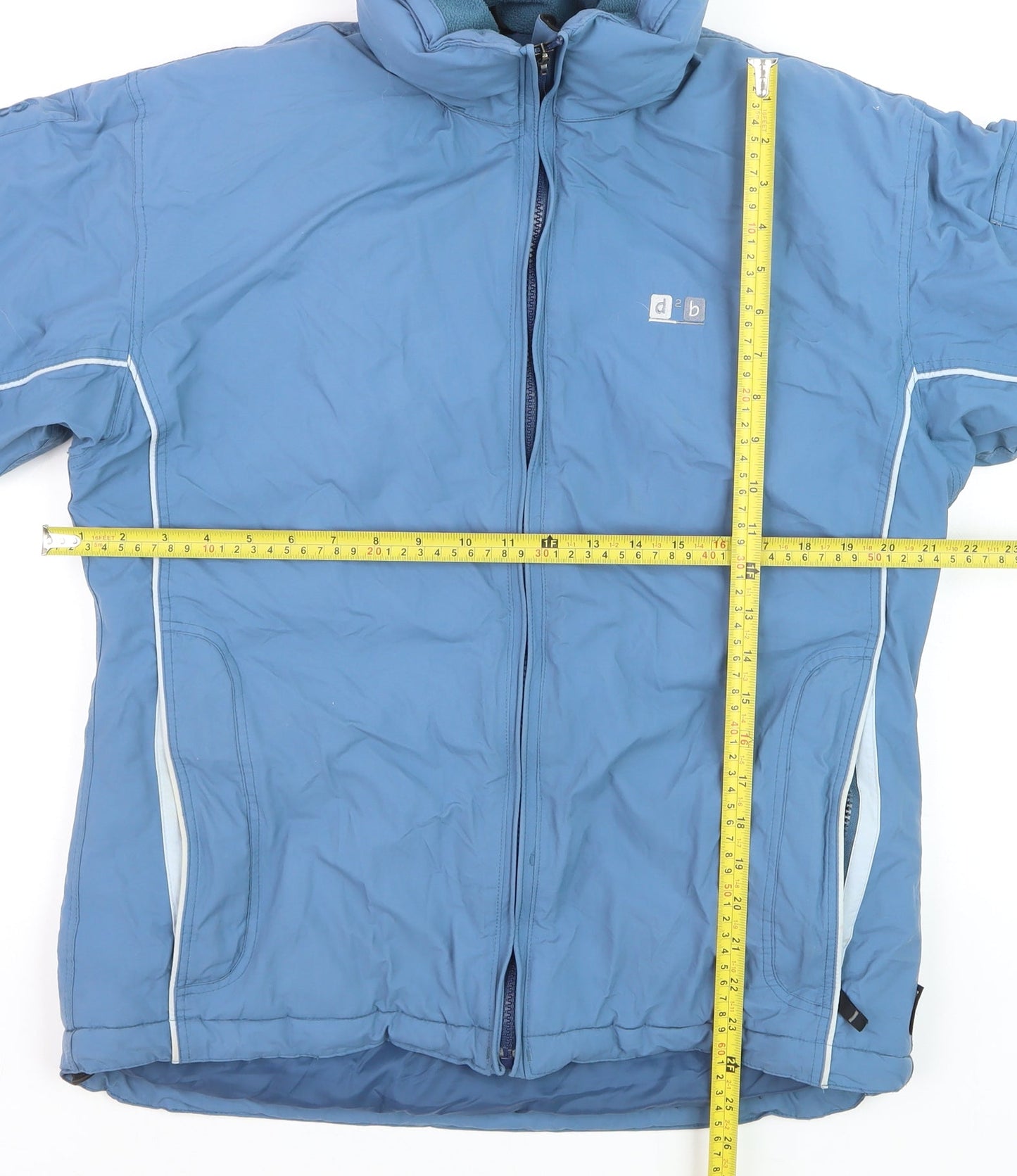 Dare 2b Men's Blue Waterproof Breathable Parka Jacket Size 36
