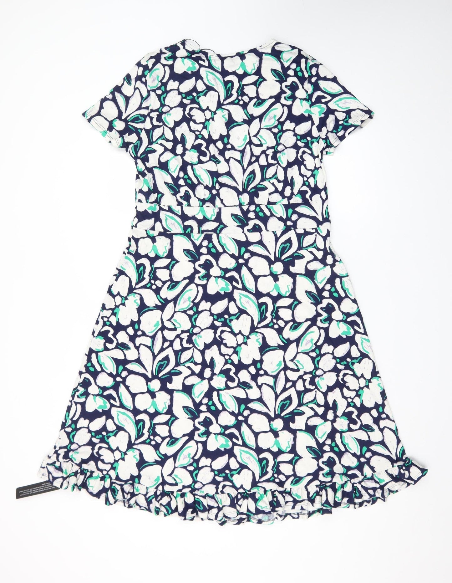 Roman Petite Women’s Multicoloured Floral Fit & Flare Dress Size 14