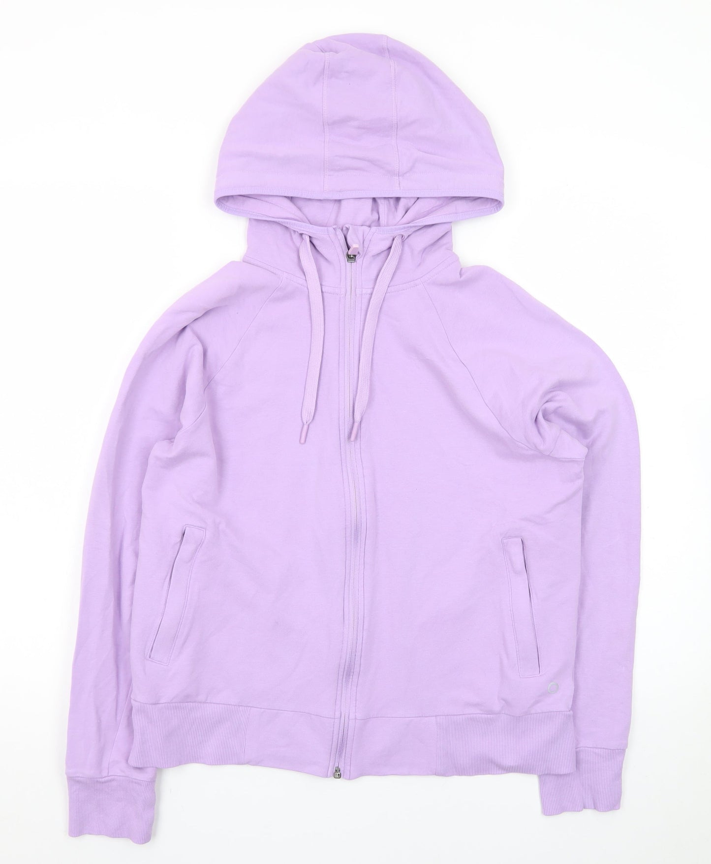 Marks and Spencer Women's Purple Full Zip Hoodie Size 14