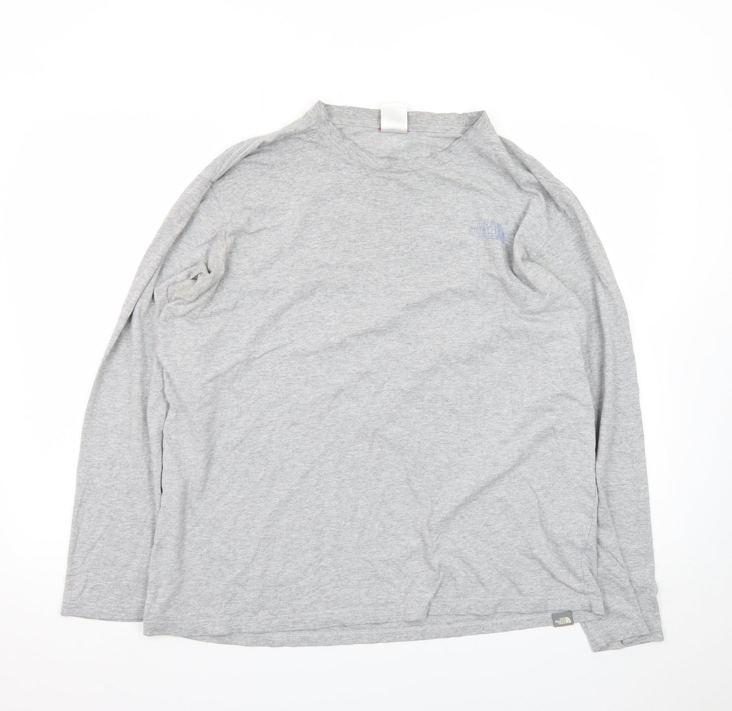 The North Face Men’s Grey Long Sleeve Crew Neck Outdoor T-Shirt Size L