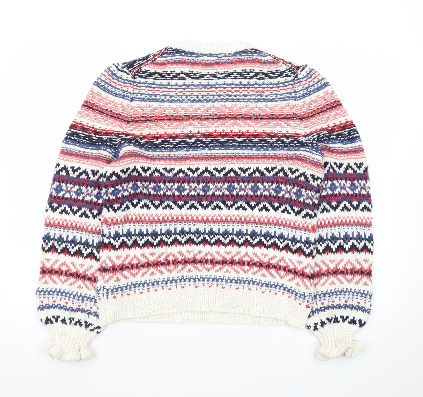 Marks and Spencer Women’s Multicoloured Fair Isle Jumper Size 12