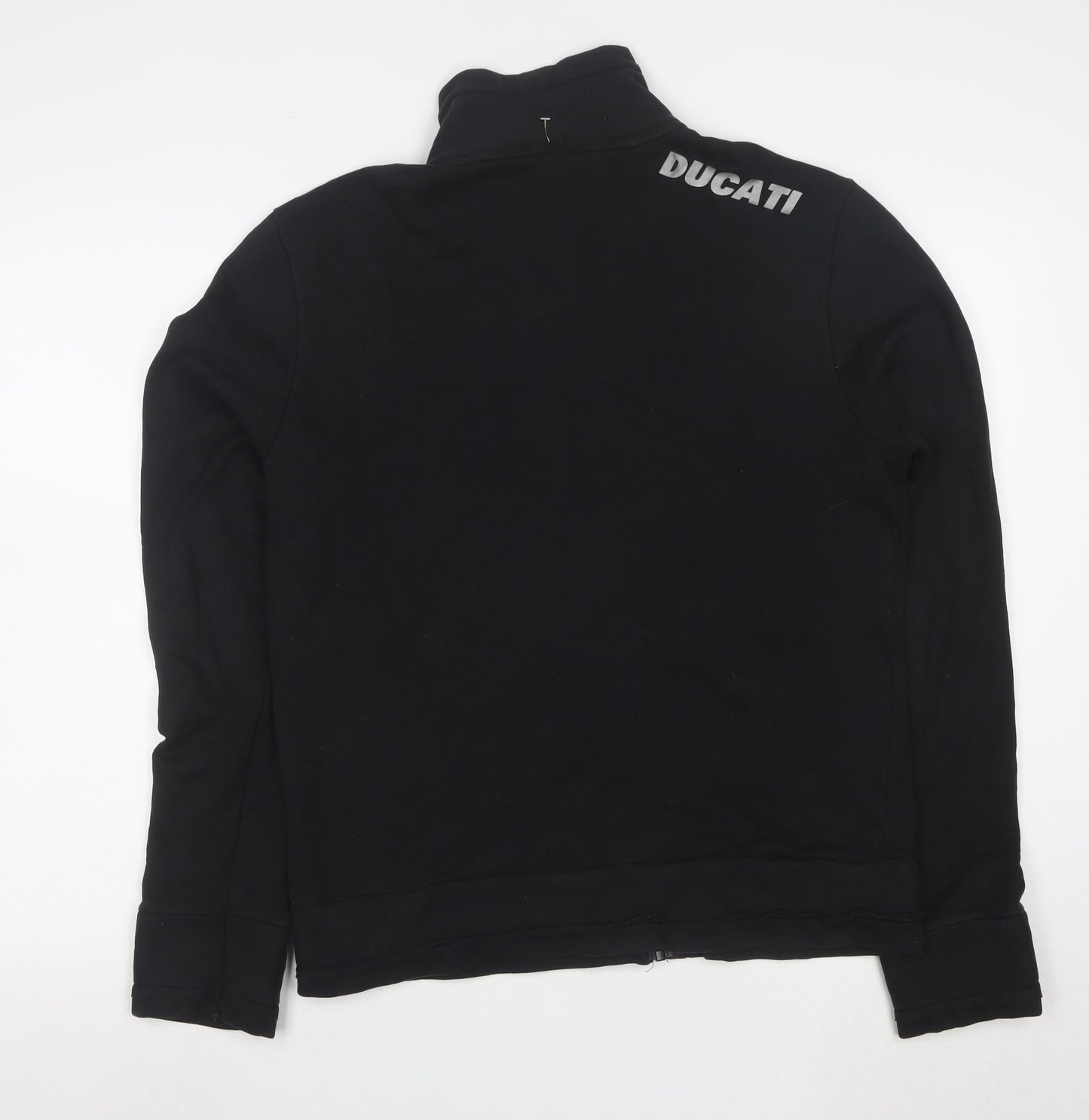 Puma Ducati Men's Black Full Zip Sweatshirt M Motorcycle Sportswear