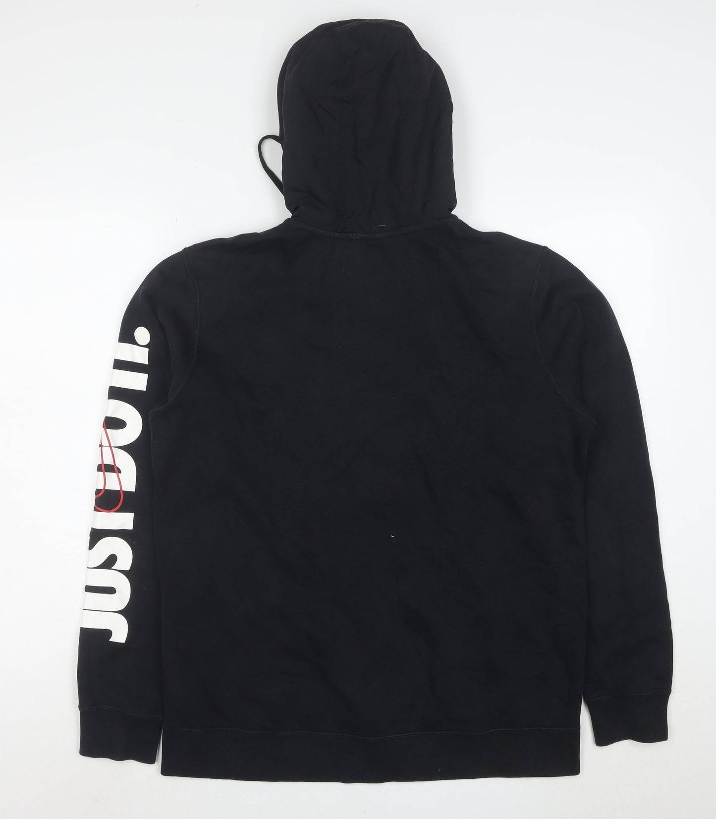Nike Men's Black Full Zip Hoodie Medium Sportswear