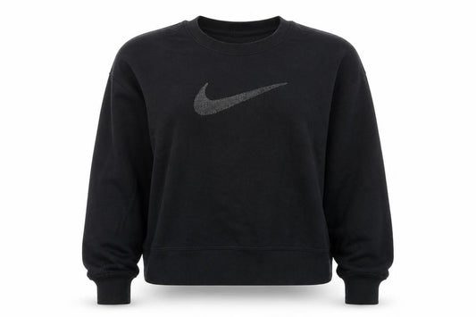 Nike Womens Black L Crew Neck Pullover Sweatshirt