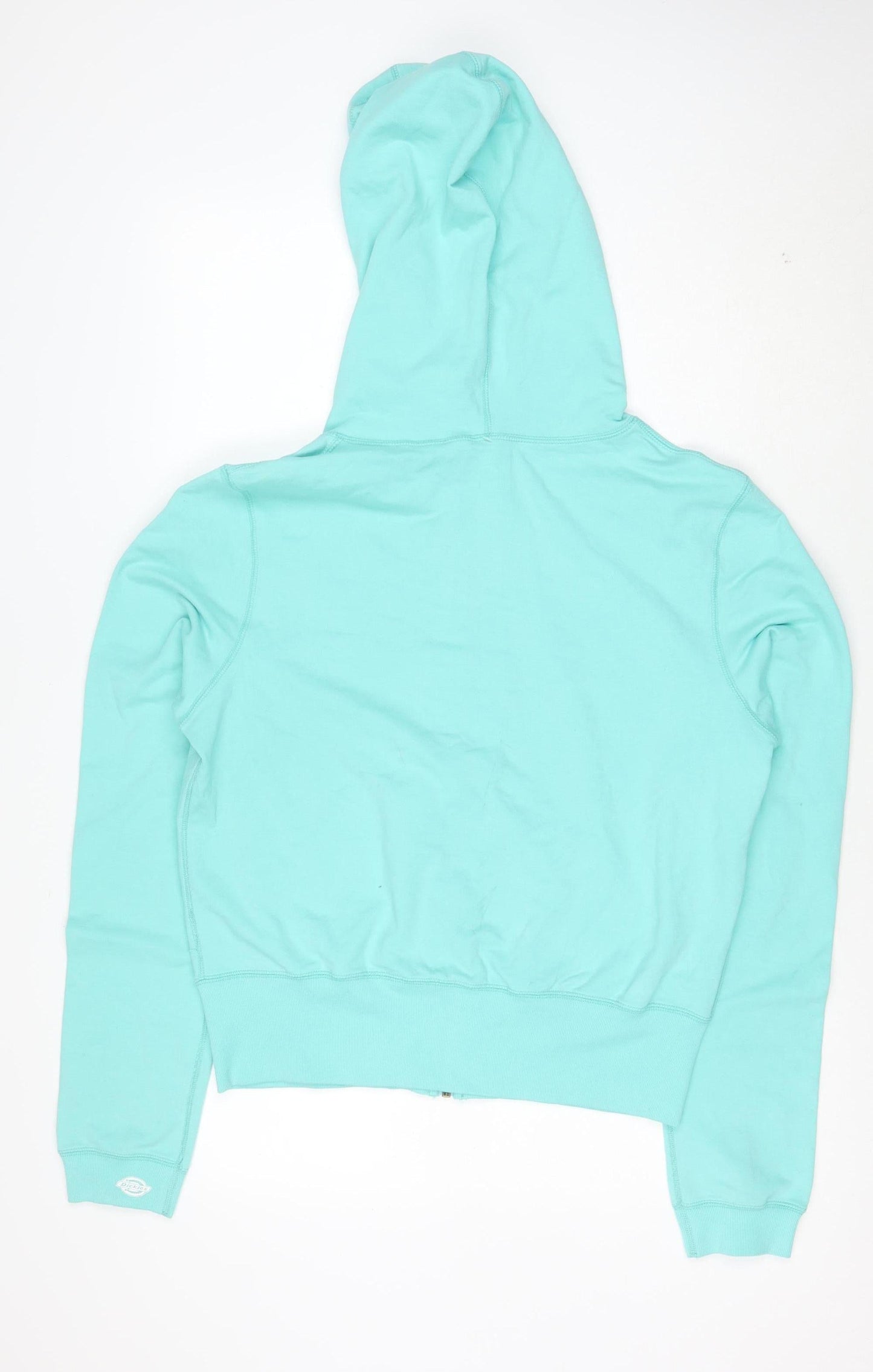 Dickies Women Mint Green Full Zip Hoodie XXL Cotton Blend