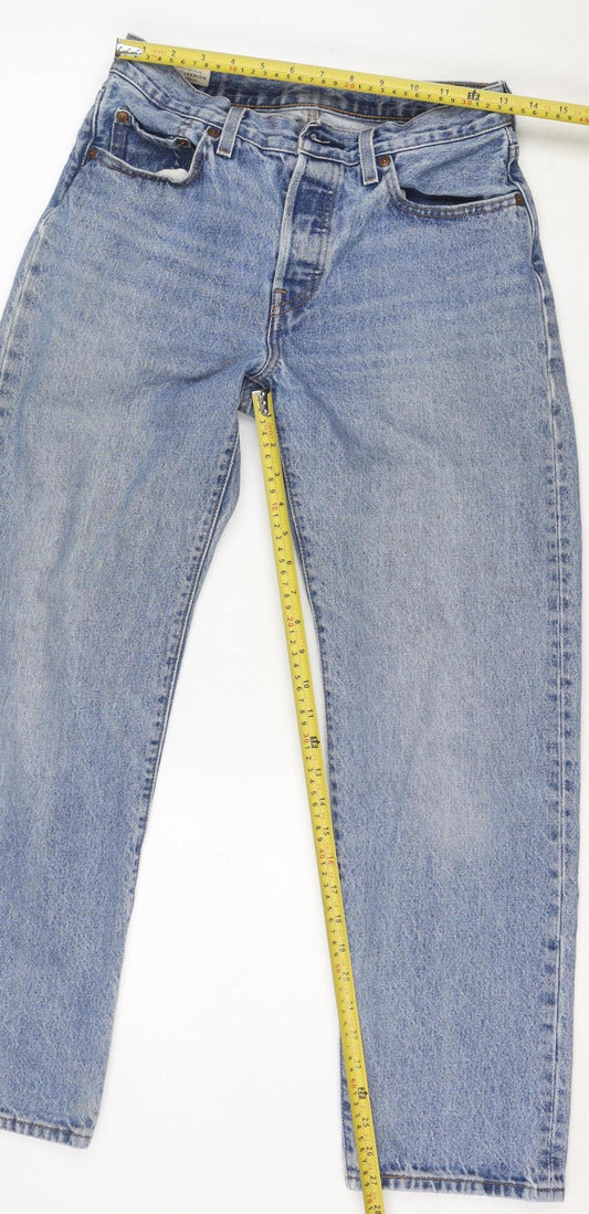 Levi's Premium Women's Blue Straight High Rise Jeans W26 L30