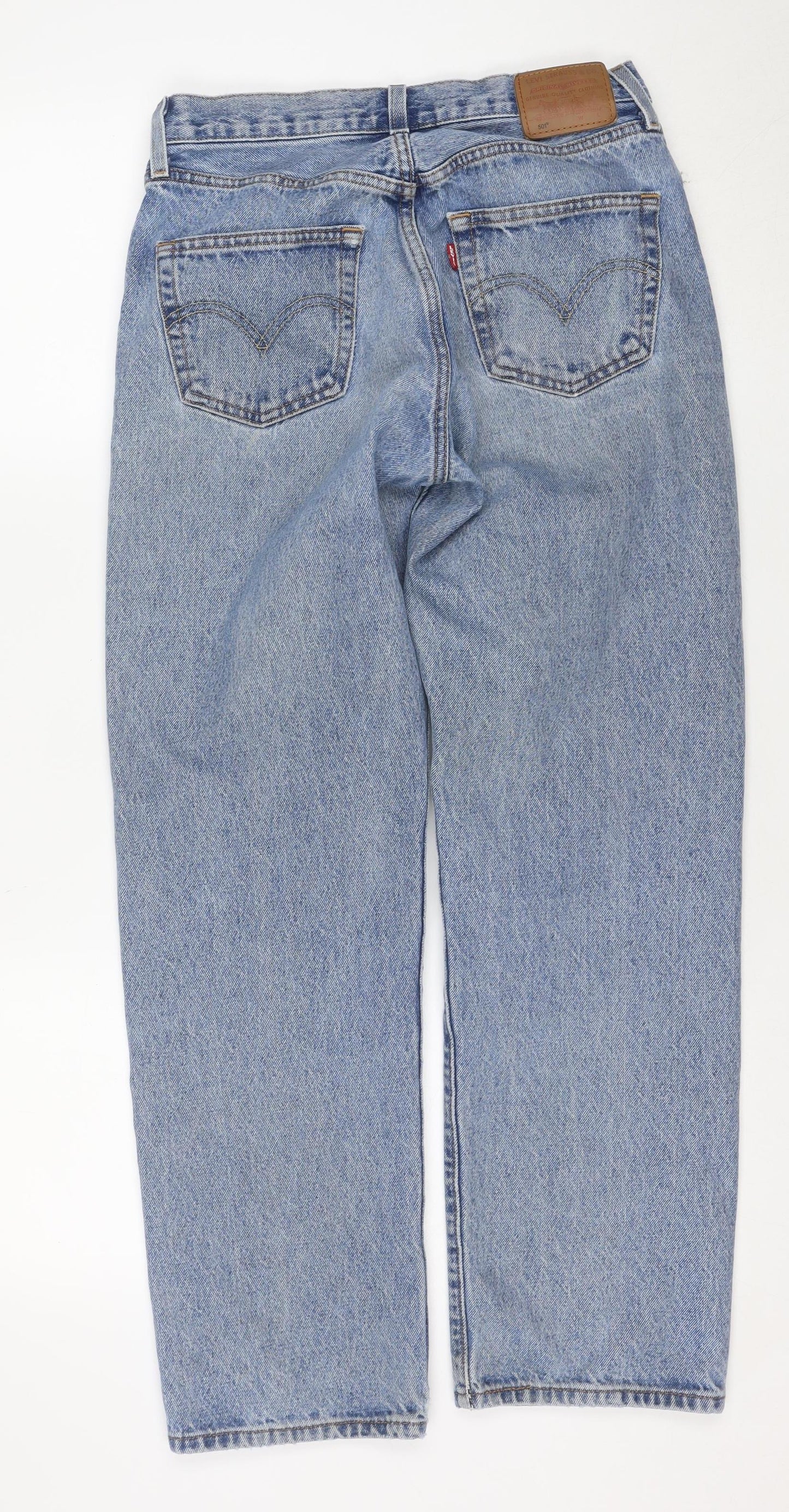 Levi's Premium Women's Blue Straight High Rise Jeans W26 L30
