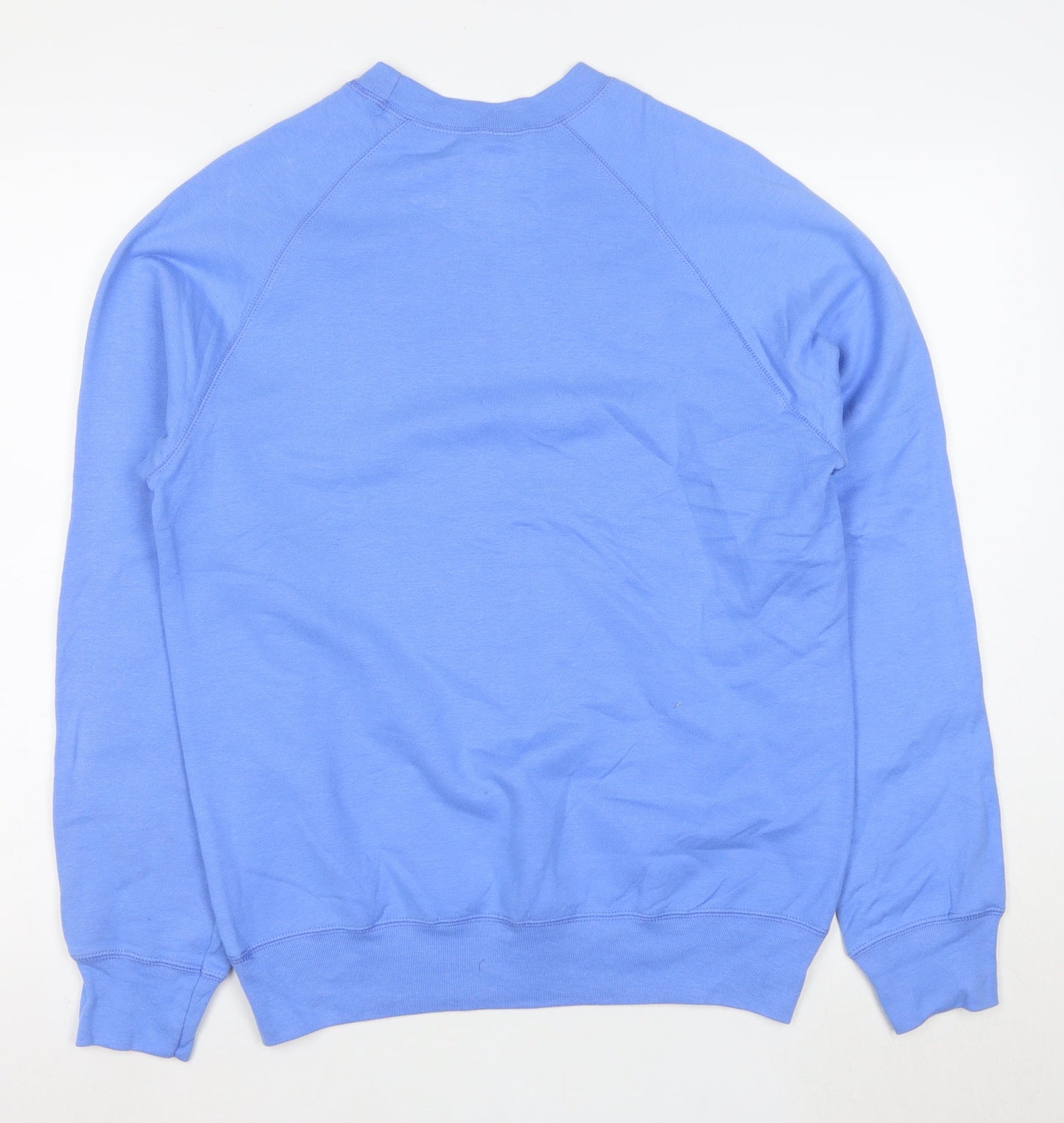 Hanes Men's Blue Pullover Crew Neck Sweatshirt Size S