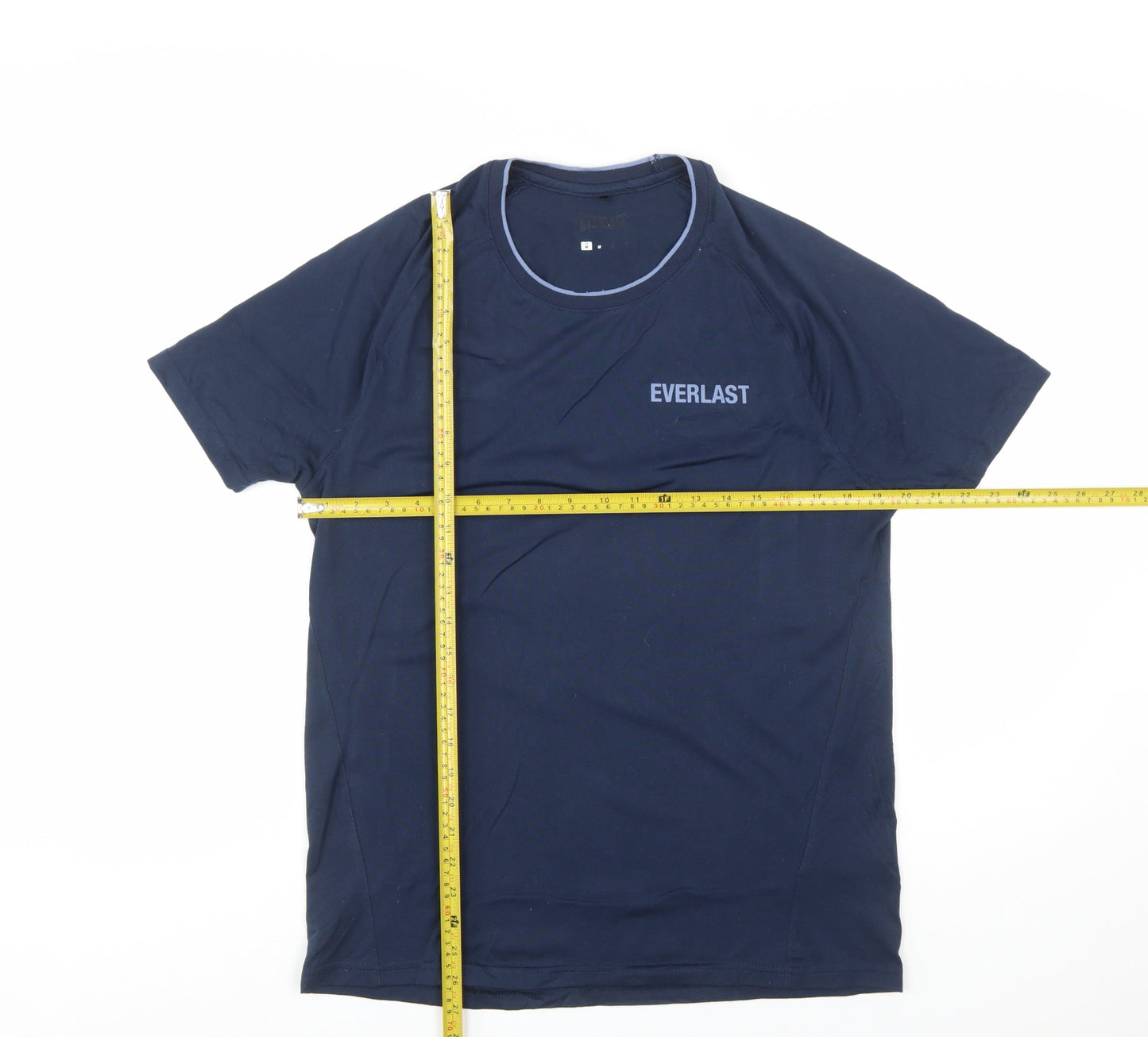 Everlast Men’s Blue Regular Fit Sports Graphic T-Shirt M