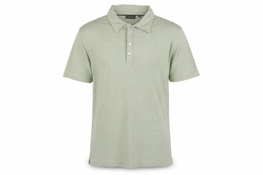 Joseph Abboud Men's Green Cotton Short Sleeve Polo Shirt Size L