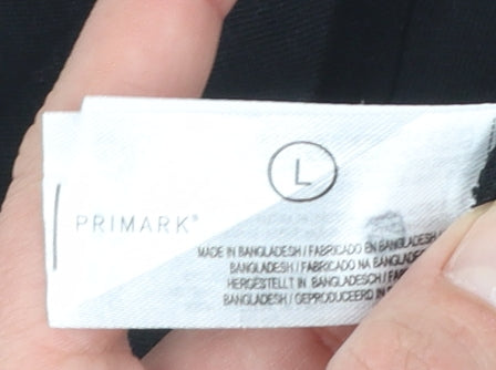 Primark Stranger Things Vecna Black Cotton T-Shirt Men L