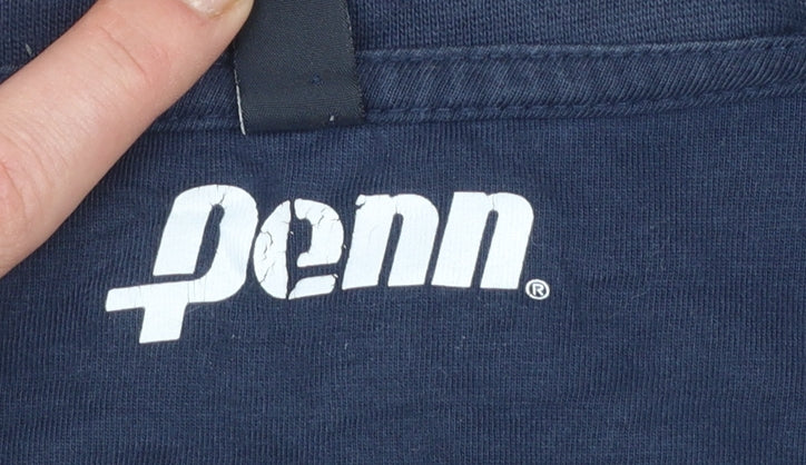 Penn Sport Men's Blue Graphic Crew Neck T-Shirt Size M