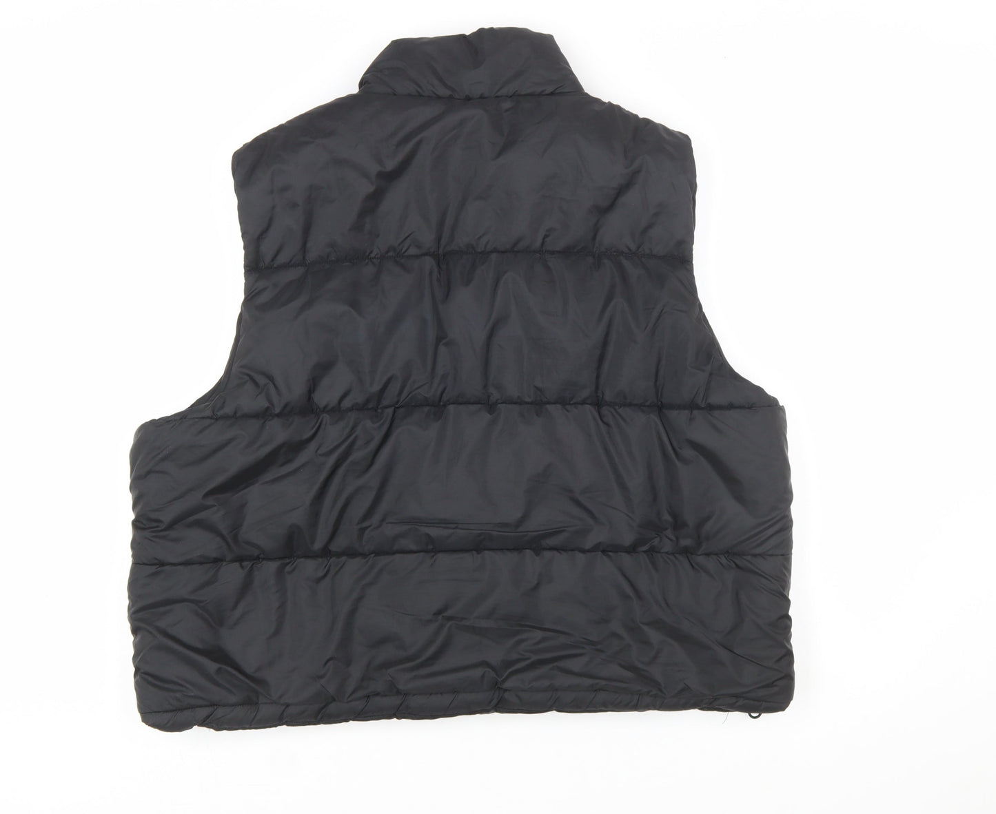DAILYSZN Women’s Black Puffer Waistcoat M Quilted Lightweight Vest
