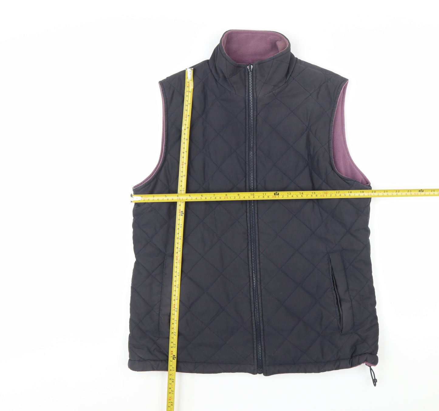 Peter Storm Womens Black Quilted Bodywarmer Gilet Size 14