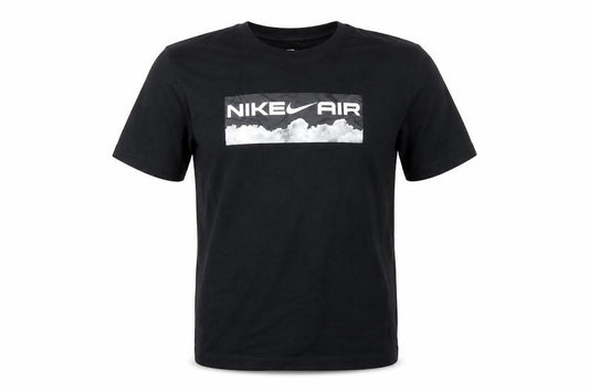 Nike Air Men's Black Graphic Sports T-Shirt Size M Regular Fit